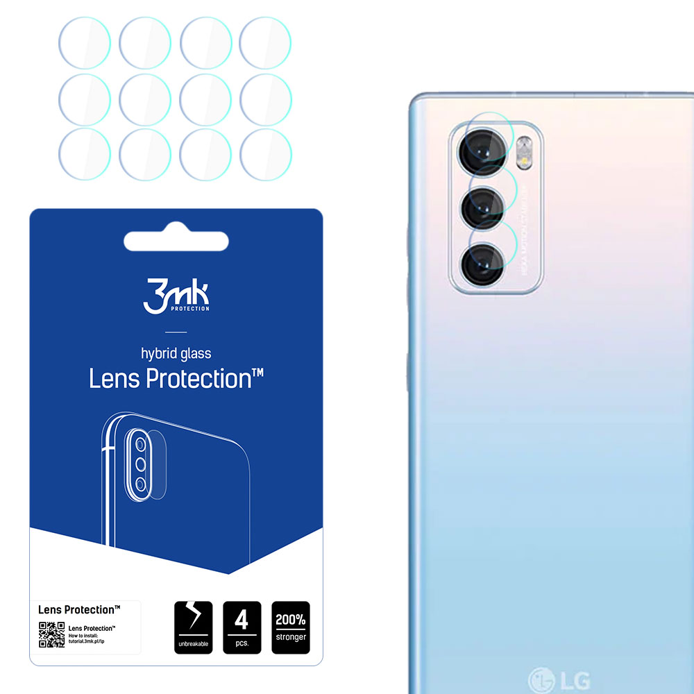 LG Wing 5G – 3mk Lens Protection kameran linssinsuoja