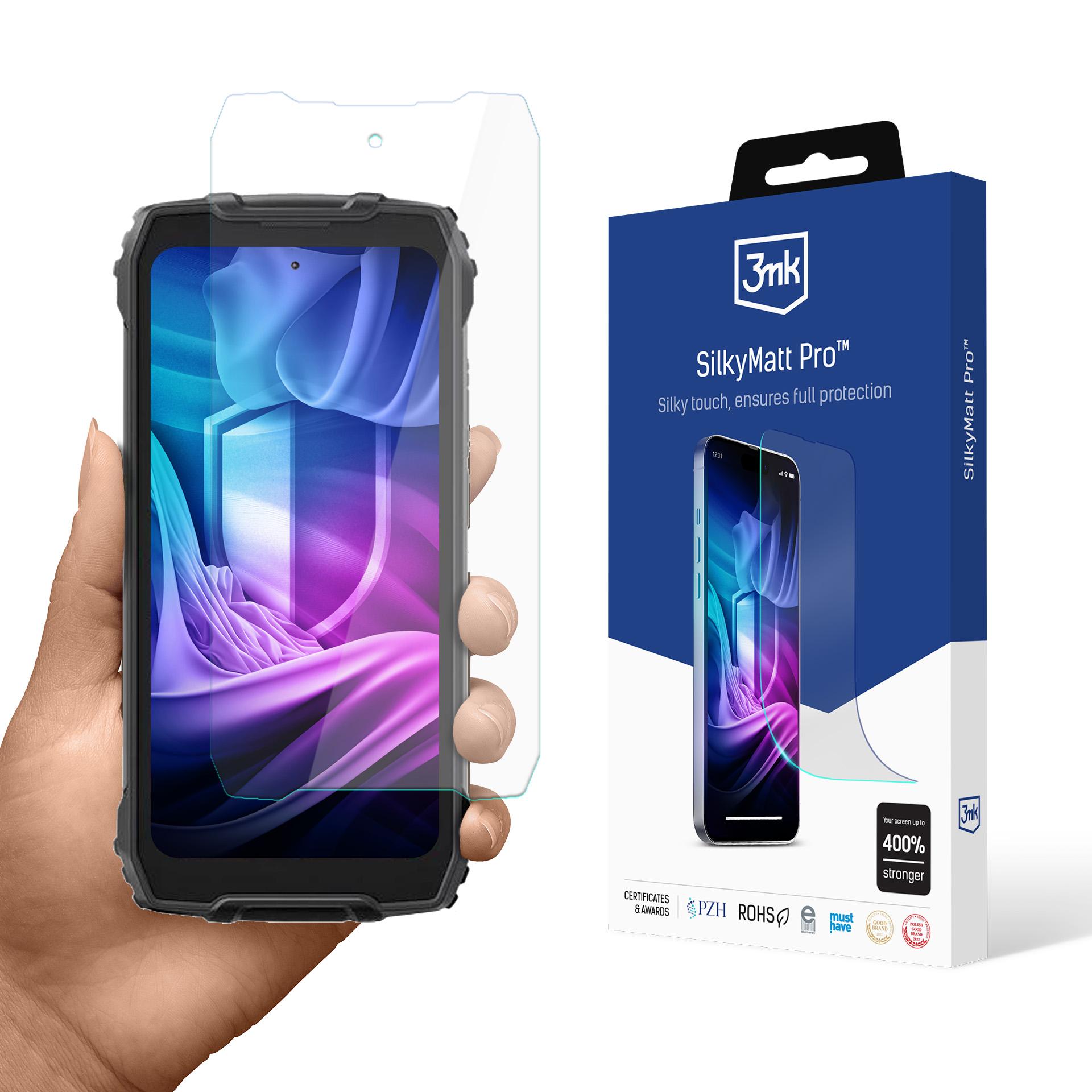 Blackview BV7300 – 3mk Silky Matt Pro puhelimen näytönsuoja