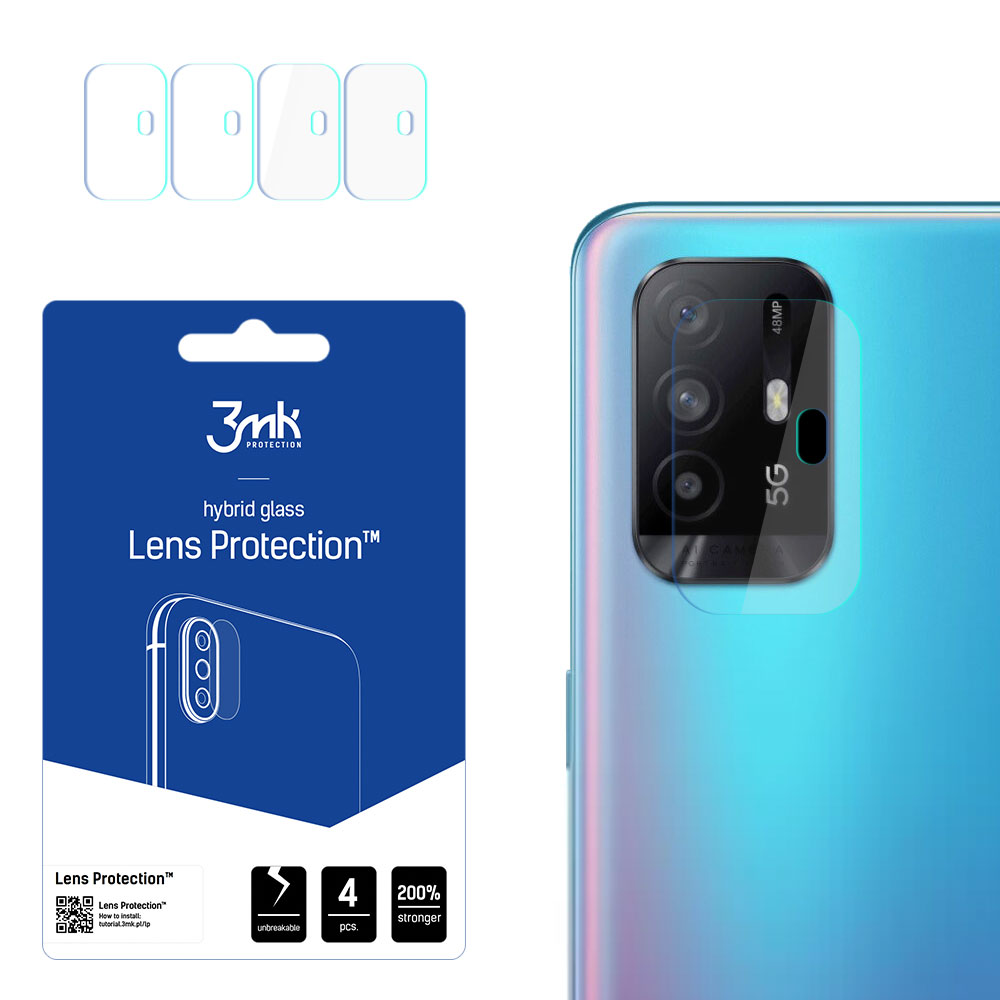 Oppo A95 5G – 3mk Lens Protection kameran linssinsuoja
