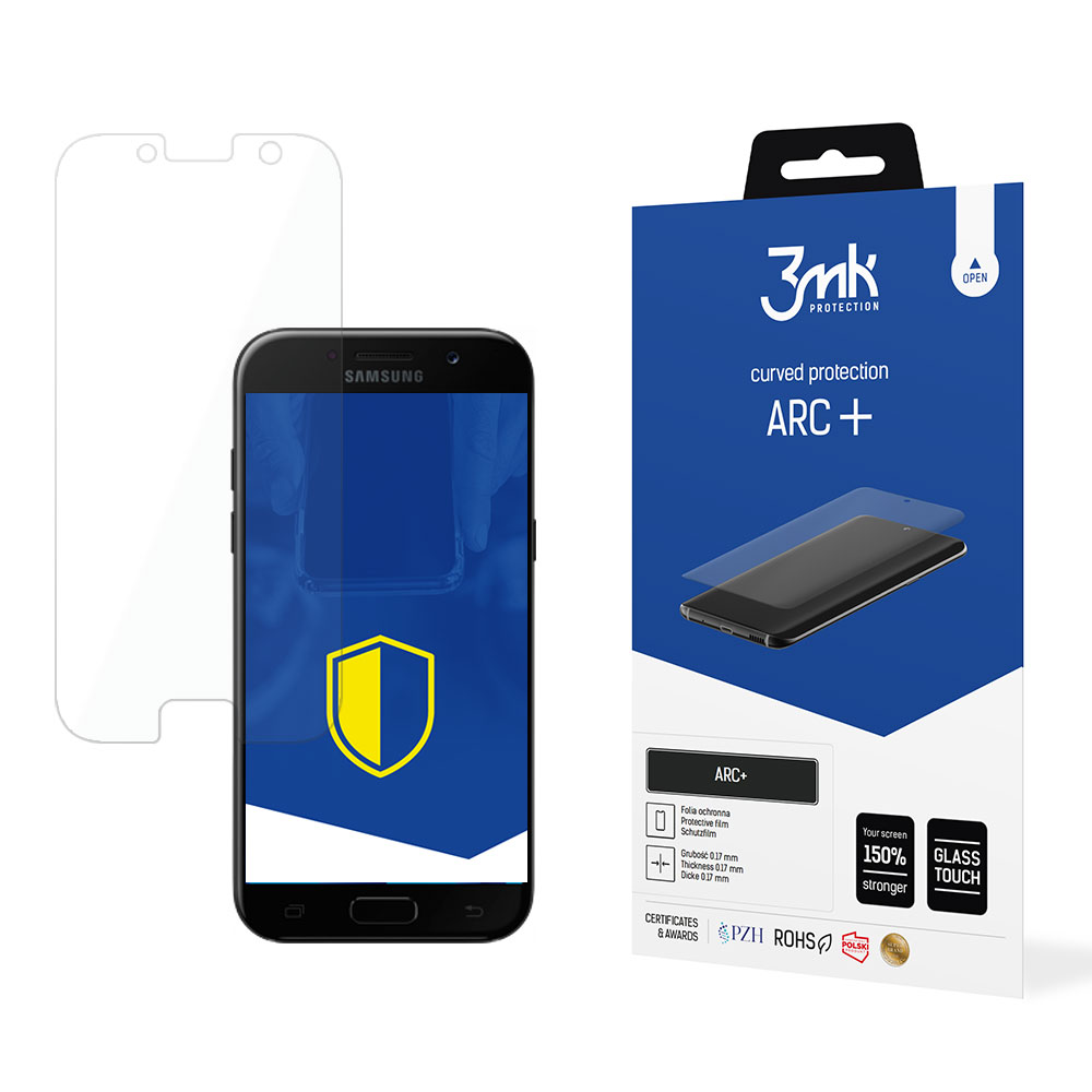 Samsung Galaxy A5 2017 – 3mk ARC+ puhelimen näytönsuoja