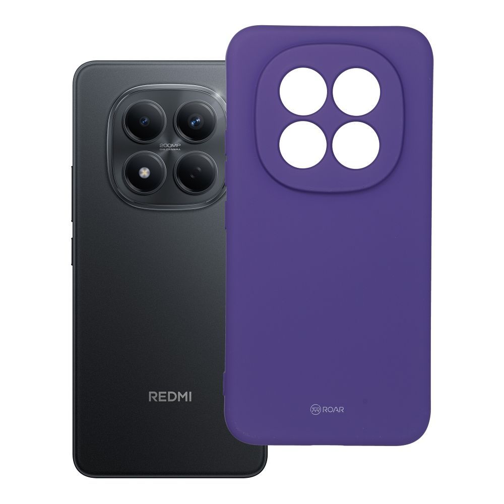 ROAR Suojakuori ALL DAY COLORFUL JELLY XIAOMI Redmi Note 15 Pro Plus 5G:lle violetti