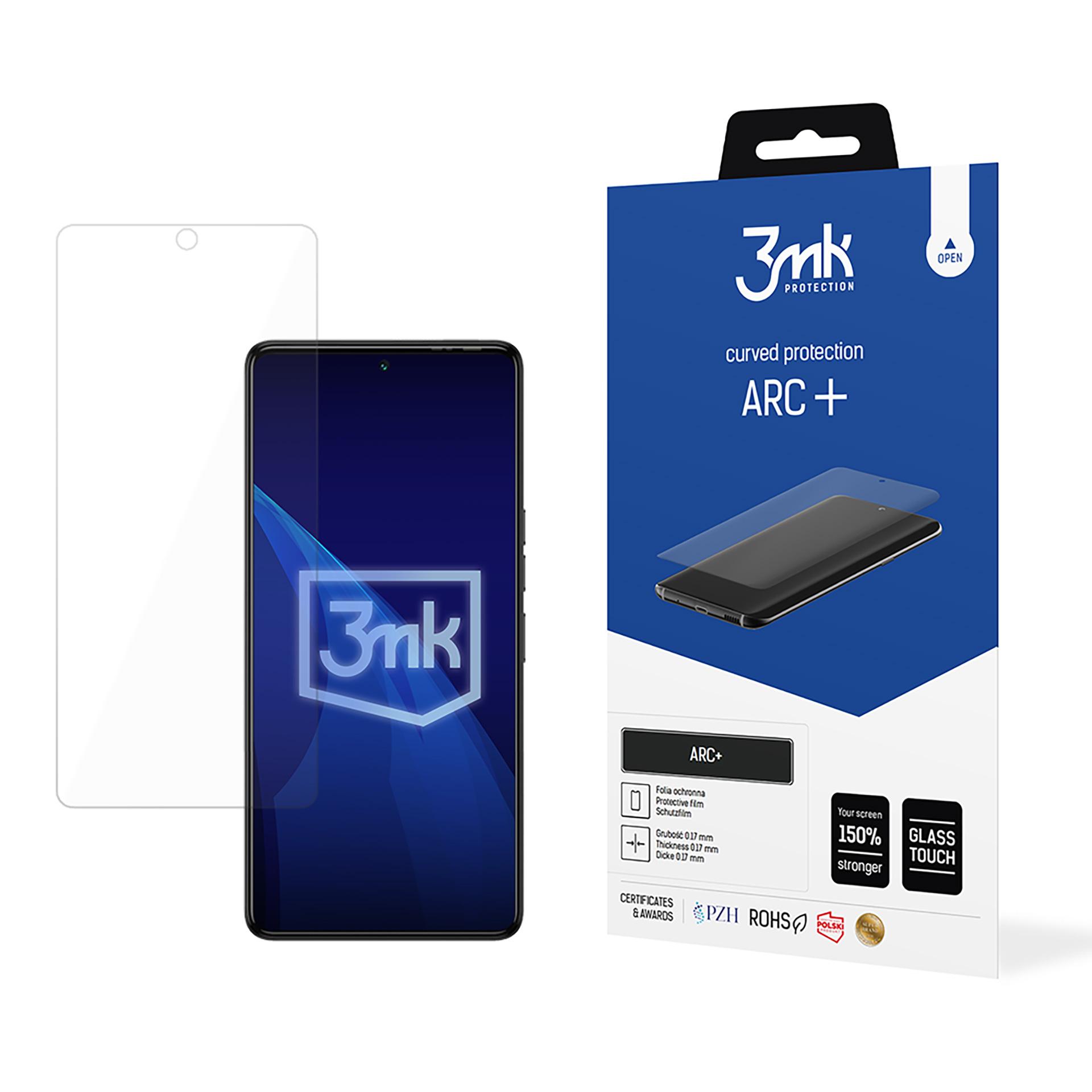 Tecno Camon 20 Pro 5G / 20s Pro 5G – 3mk ARC+ puhelimen näytönsuoja