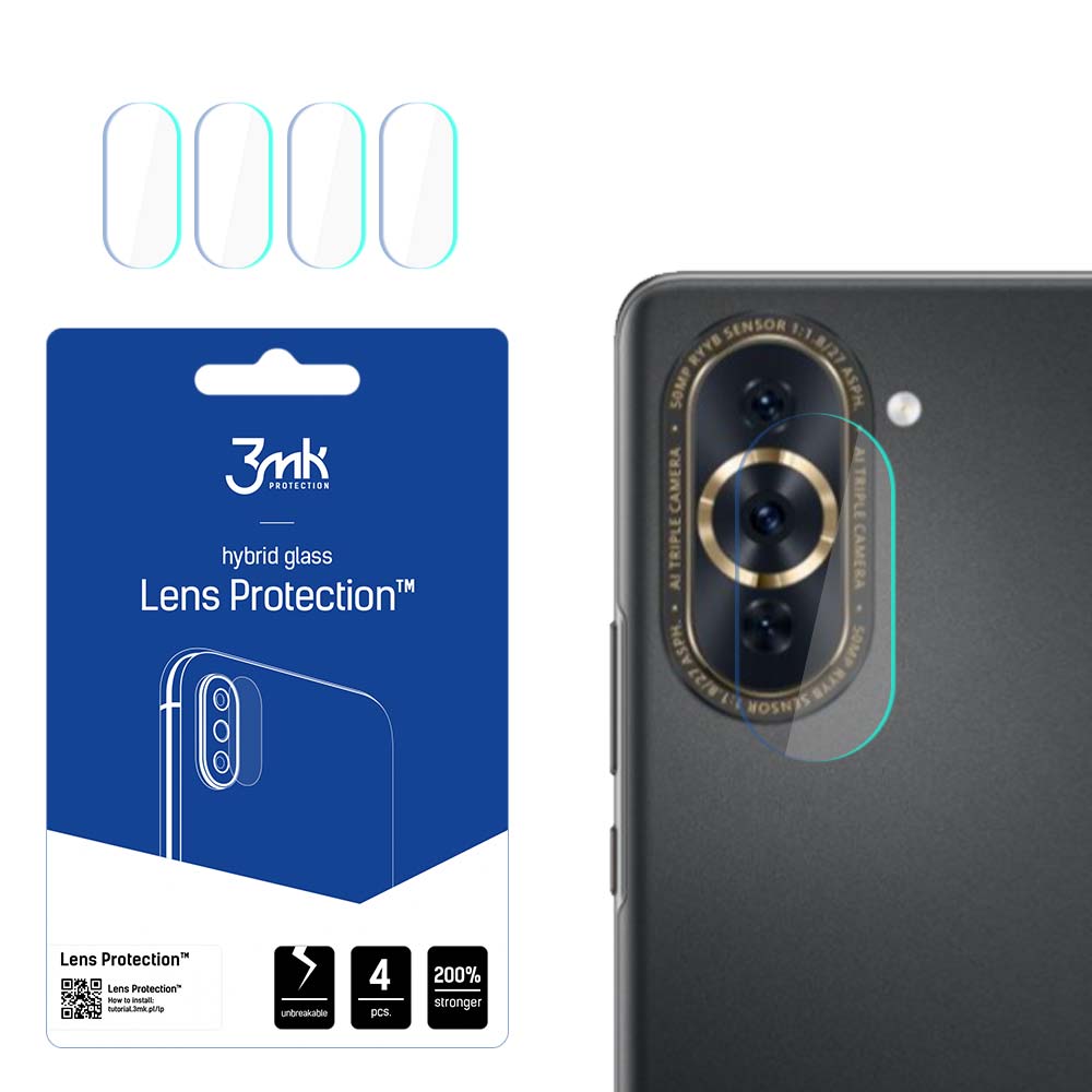 Huawei Nova 10 Pro – 3mk Lens Protection kameran linssinsuoja