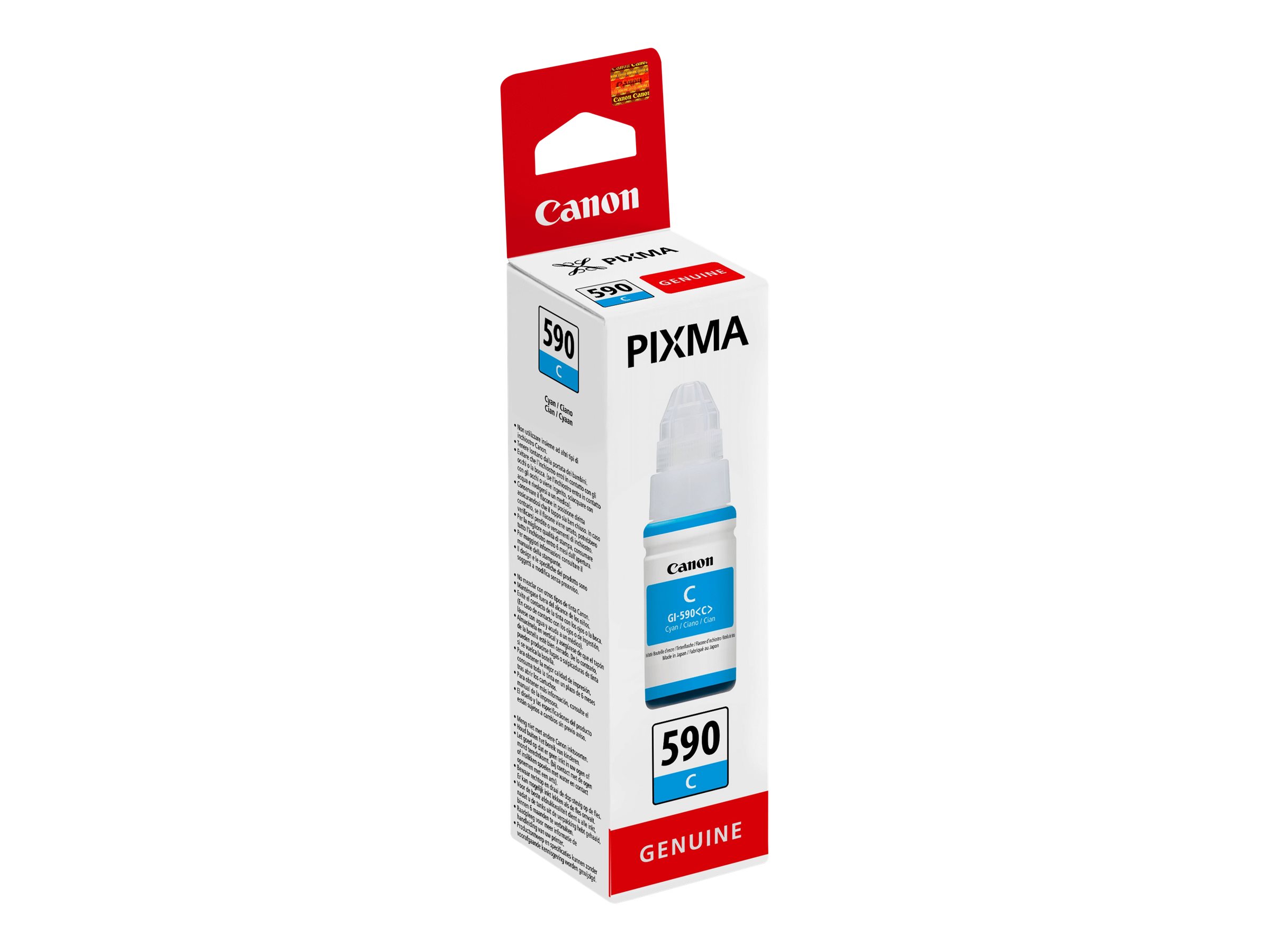 Canon GI-590C mustepullo, syaani