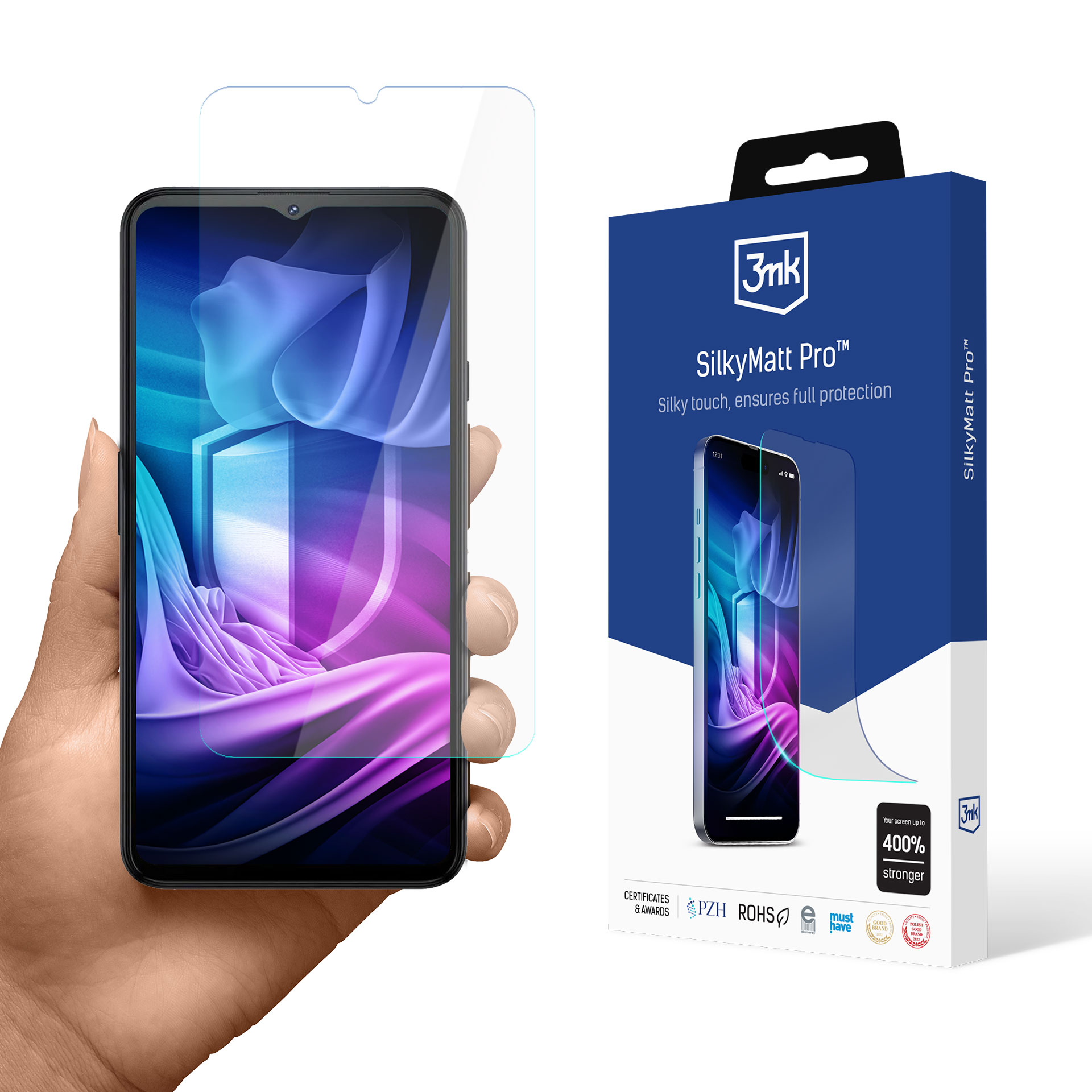 Cubot Note 40 – 3mk Silky Matt Pro puhelimen näytönsuoja