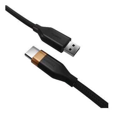 Duracell USB-C-kaapeli (DRU5011A) – 1 m, USB-A → USB-C