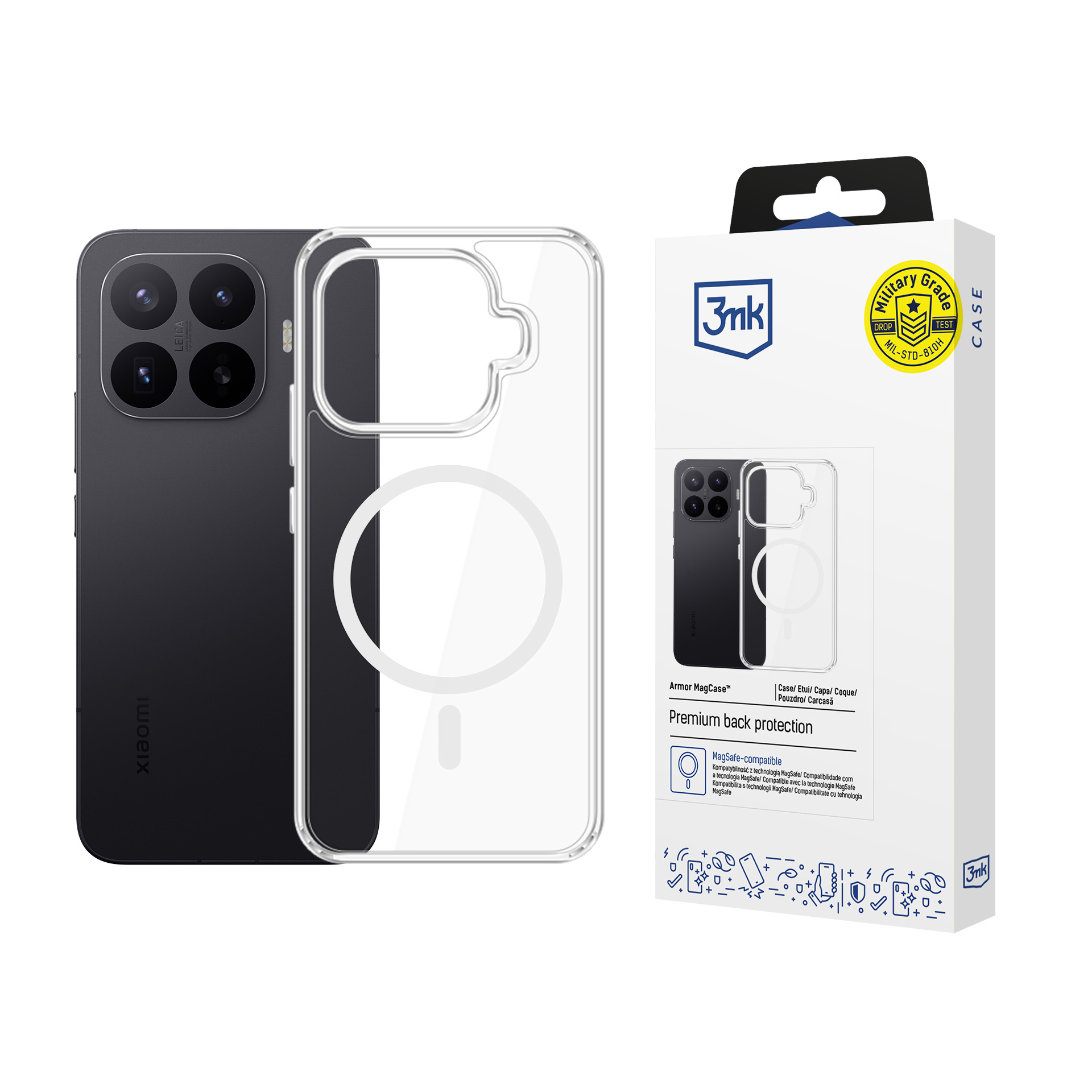 Xiaomi 17T Pro – 3mk Armor Magcase puhelimen suojakuori