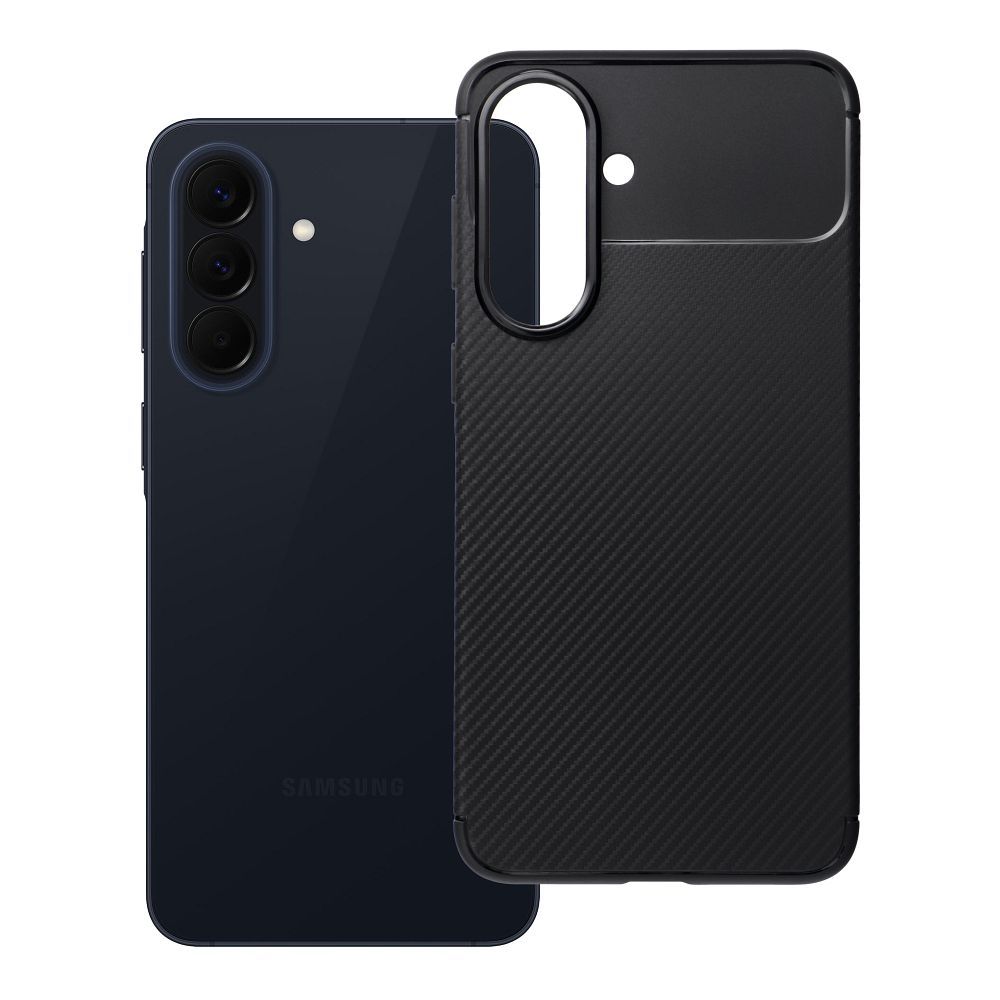 Suojakuori Samsung A57 5G:lle Carbon Premium musta