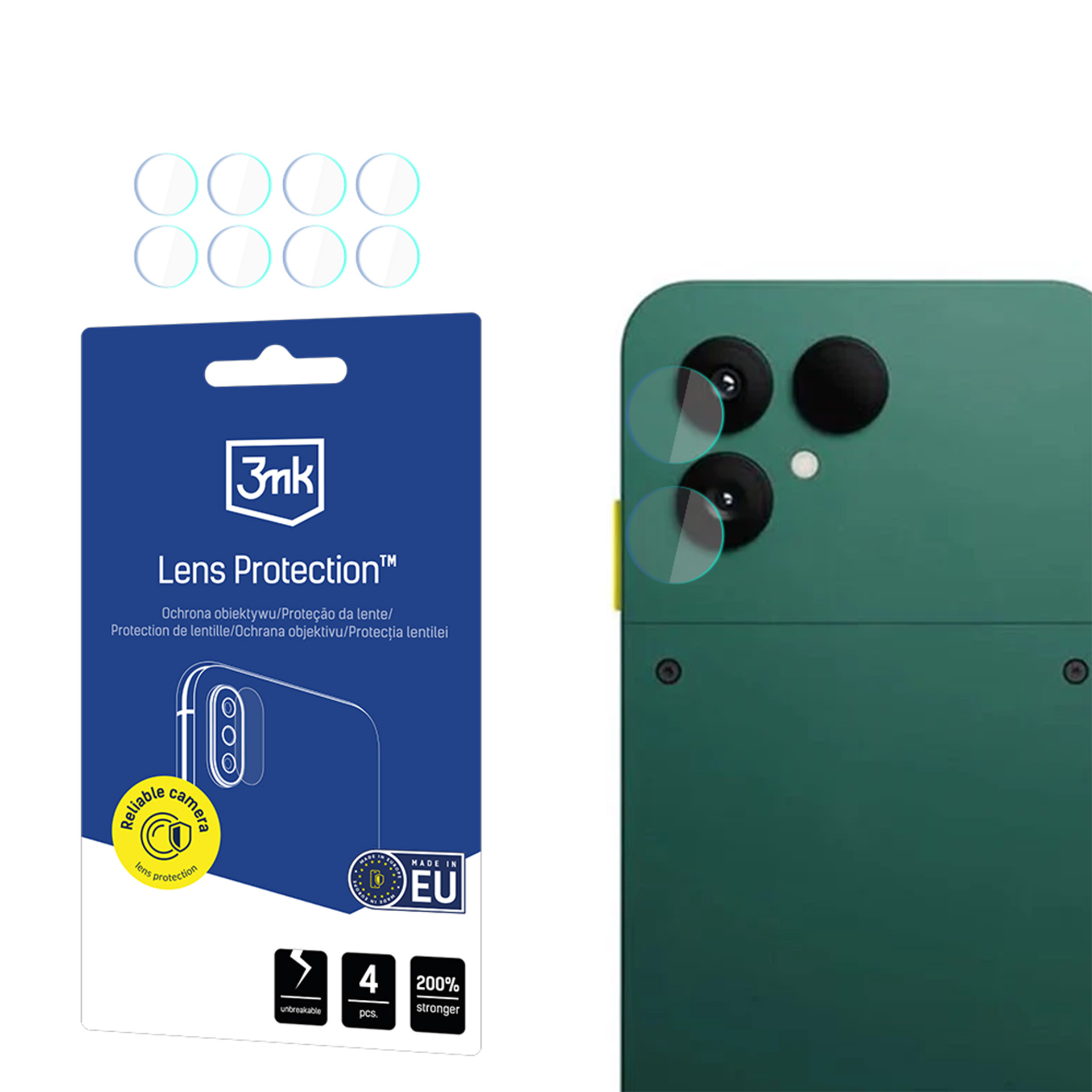 Fairphone 6 – 3mk Lens Protection kameran linssinsuoja