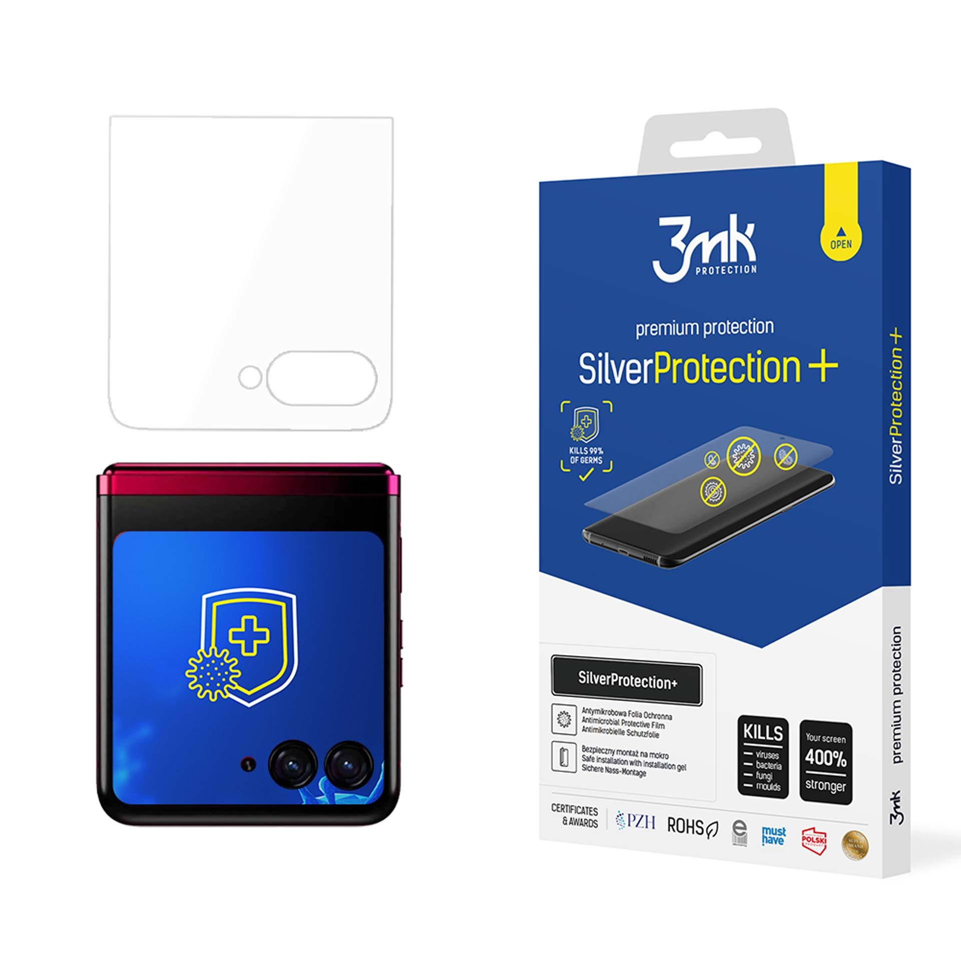 Motorola Razr 40 Ultra/Razr+ 2023 (front) – 3mk SilverProtection+ puhelimen näytönsuoja