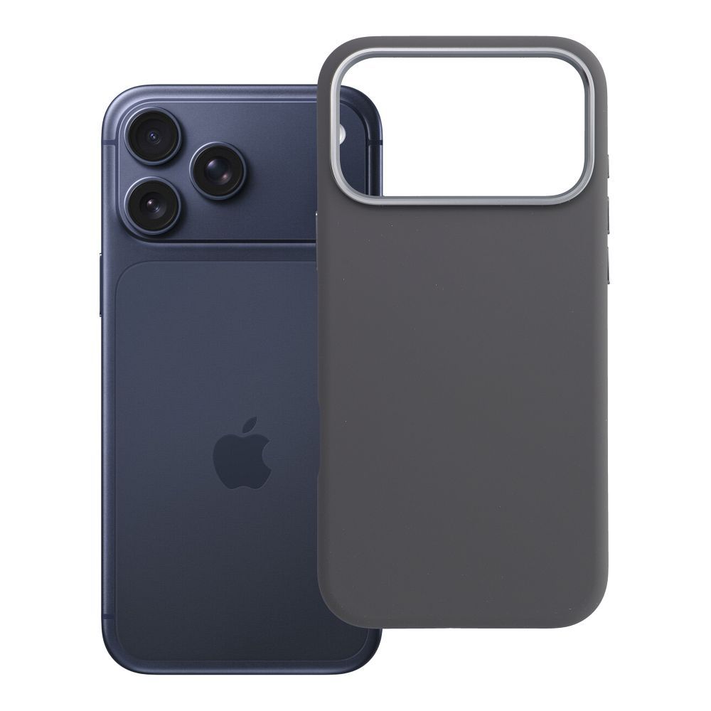 Kotelo mallille iPhone 18 Pro Max / 17 Pro Max Forcell F-Protect Frame Premium MagSafe-yhteensopiva (väri: harmaa)
