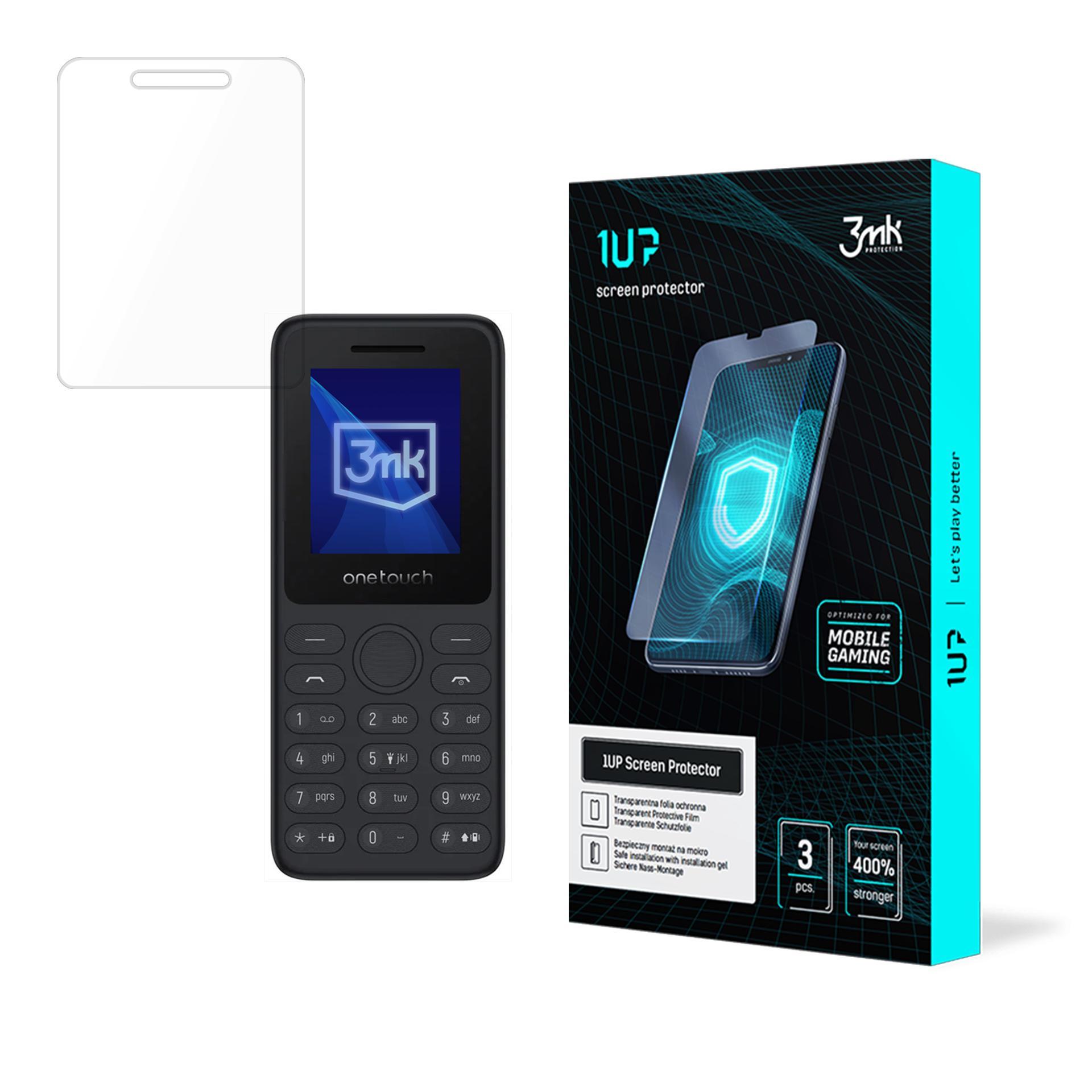 TCL onetouch 4021 – 3mk 1UP puhelimen näytönsuoja
