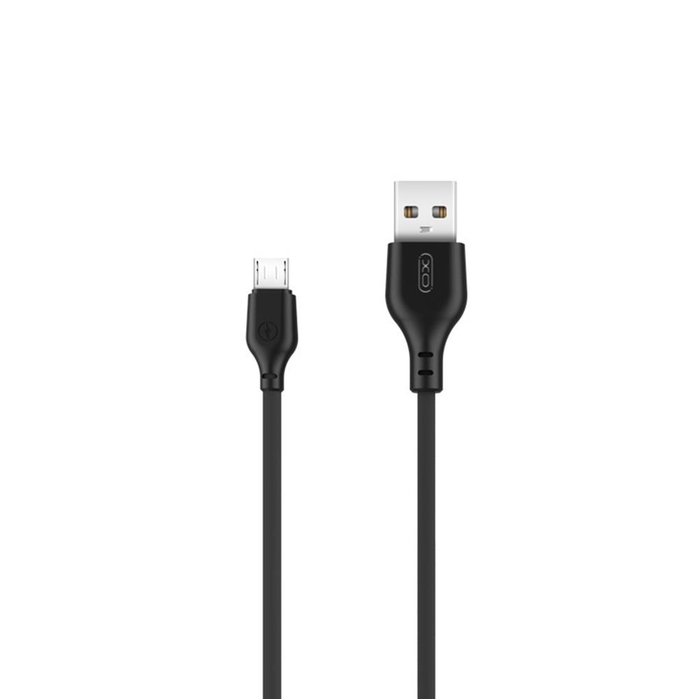 XO kaapeli NB103 USB - microUSB 2,0 m 2,1A, musta