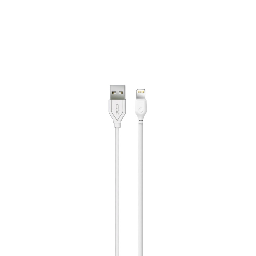 XO kaapeli NB103 USB - Lightning 1,0 m 2,1A, valkoinen