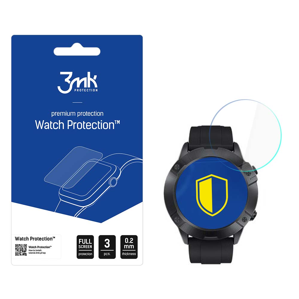Cubot N1 – 3mk Watch Protection FlexibleGlass älykellon näytönsuoja