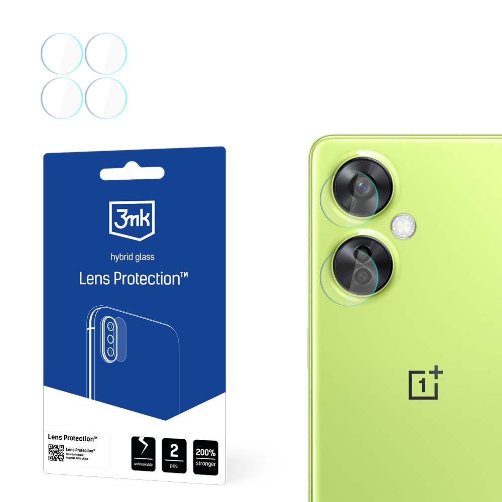 OnePlus Nord CE 3 Lite – 3mk Lens Protection kameran linssinsuoja