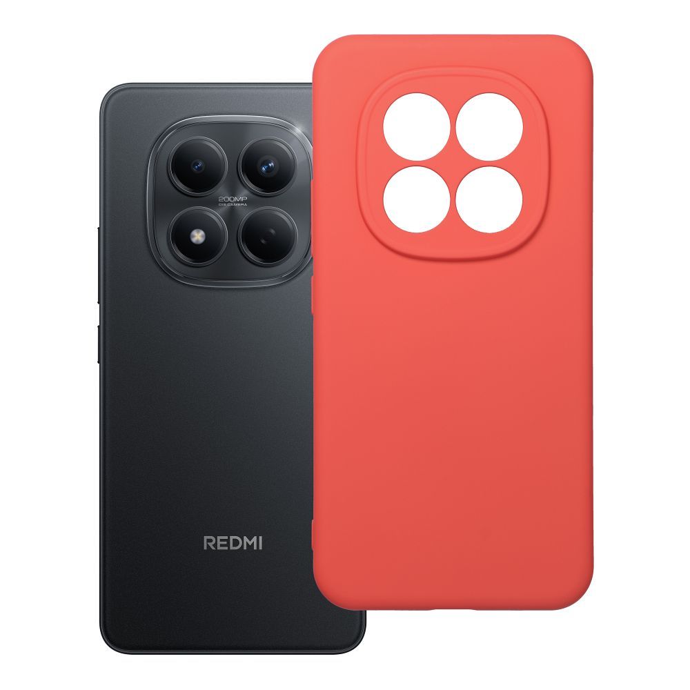 Suojakuori Xiaomi Redmi Note 15 Pro Plus 5G silikoni - Persikka
