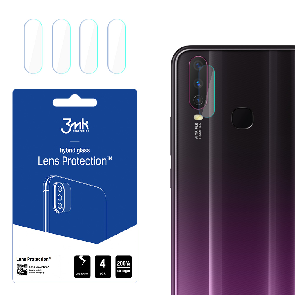 Vivo Y17 – 3mk Lens Protection kameran linssinsuoja