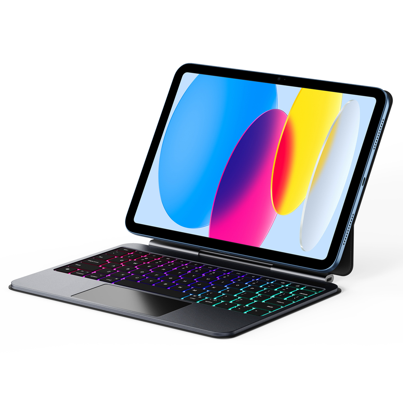 Dux Ducis MK -sarjan näppäimistökotelo iPad 10" (2022) / iPad 11" (2025) -malleille, musta