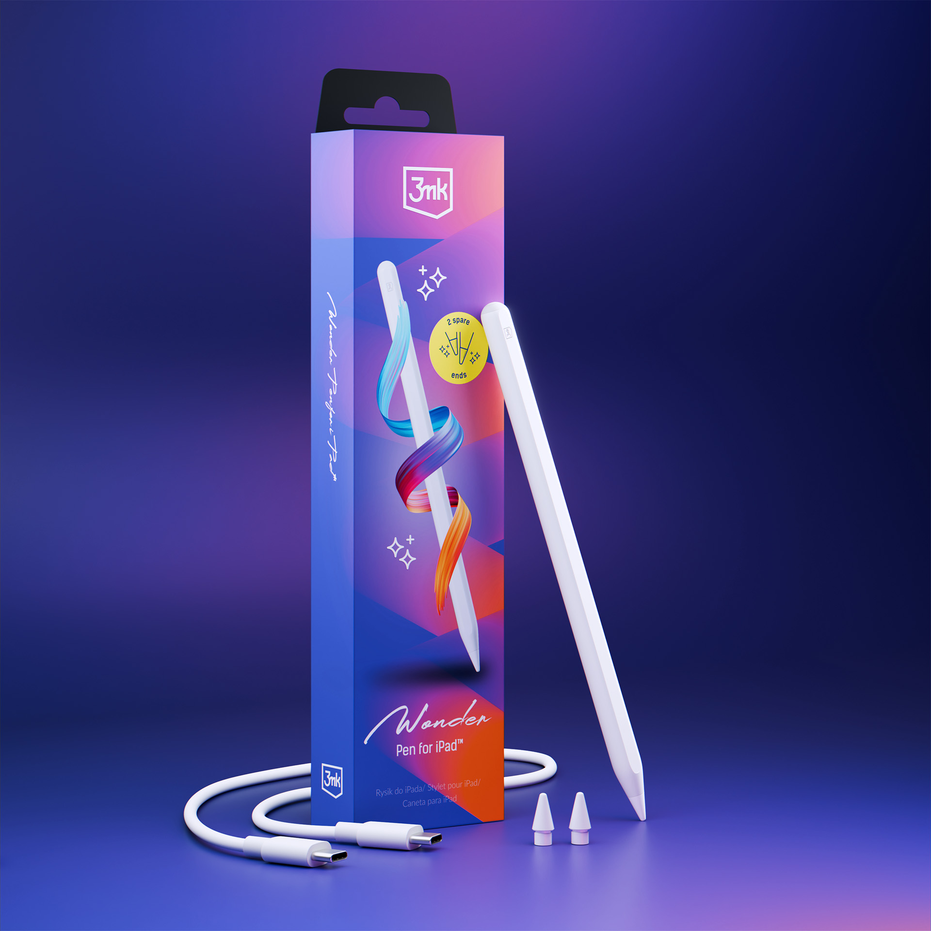 3mk Wonder Pen -aktiivikynä iPadille