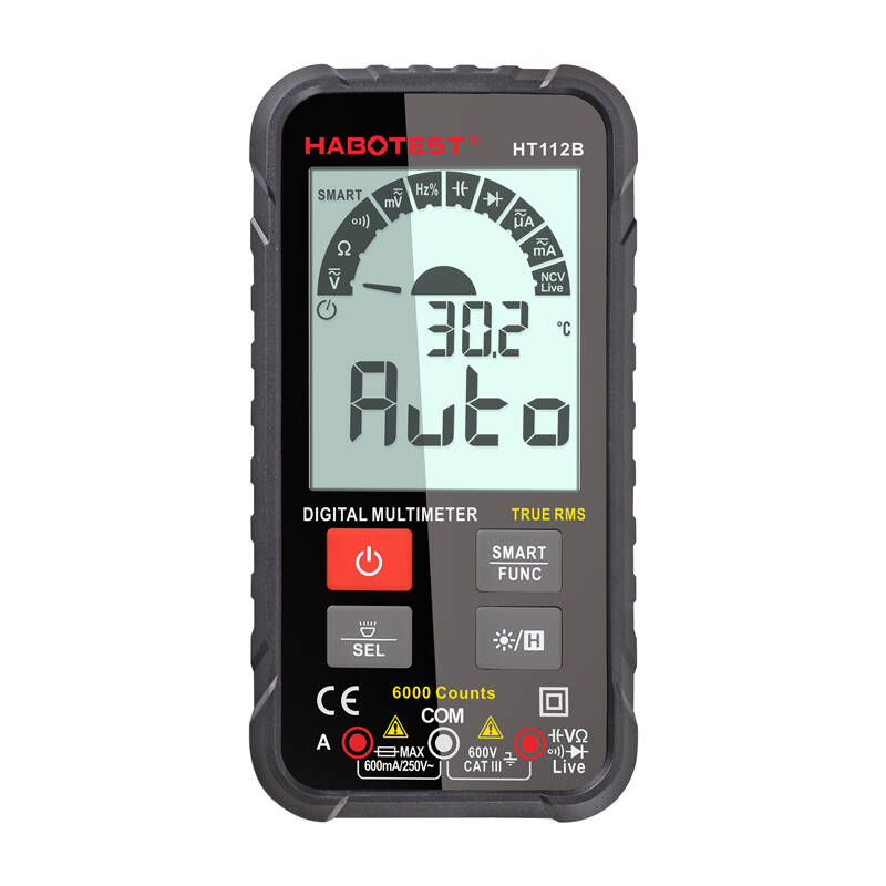 Digitaalinen True RMS -yleismittari Habotest HT112B
