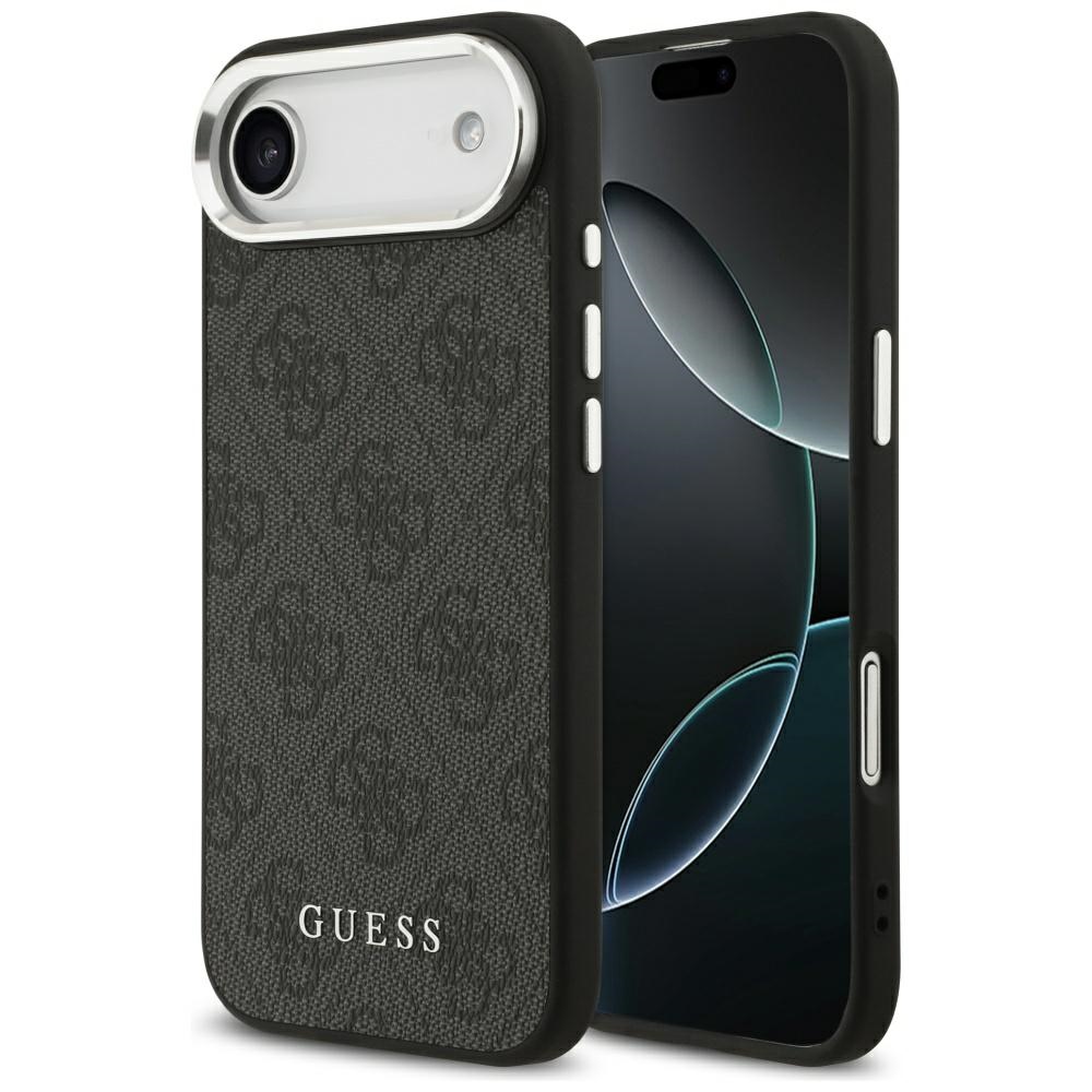 Guess 4G Classic Logo MagSafe Suojakuori iPhone Air Musta