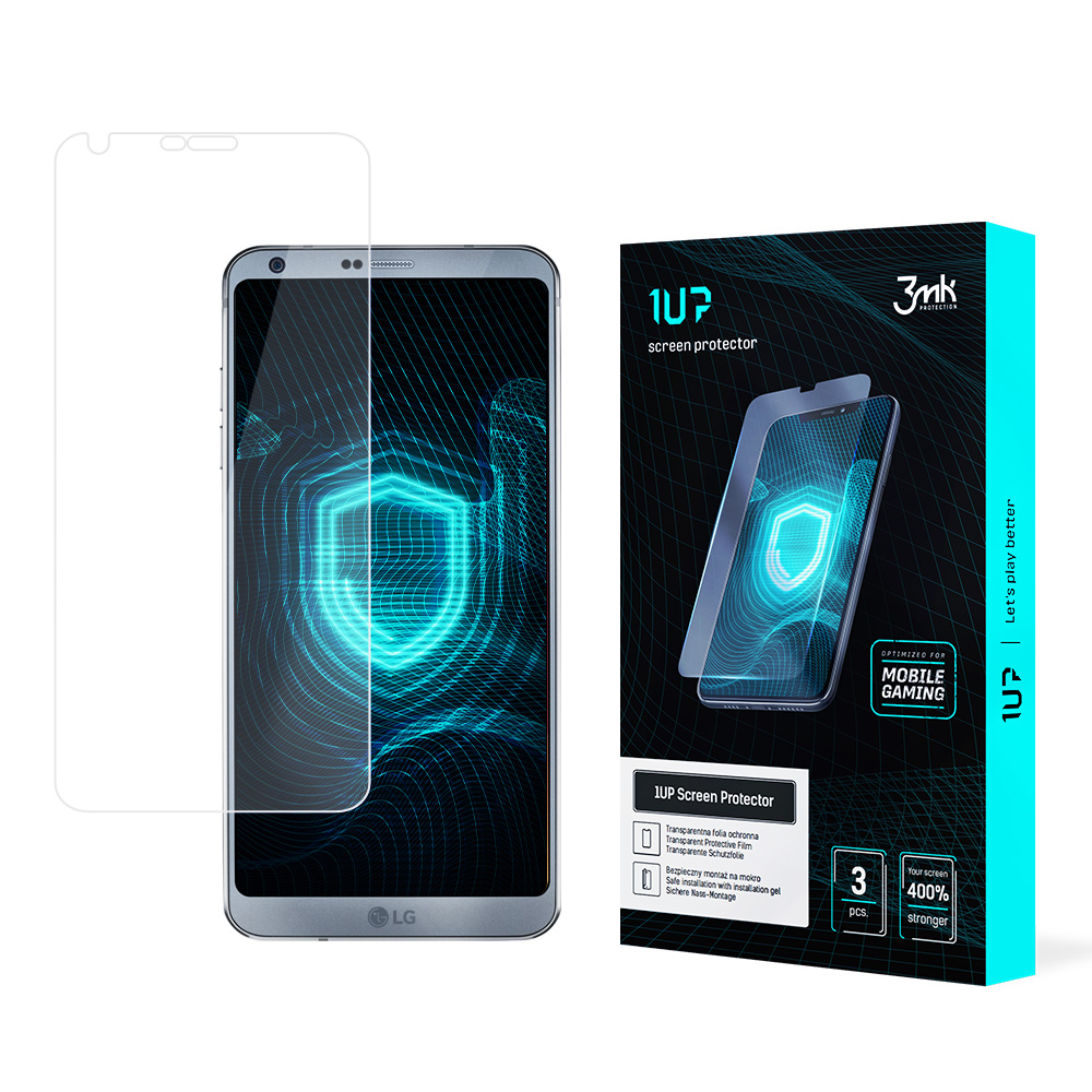 LG G6 – 3mk 1UP puhelimen näytönsuoja