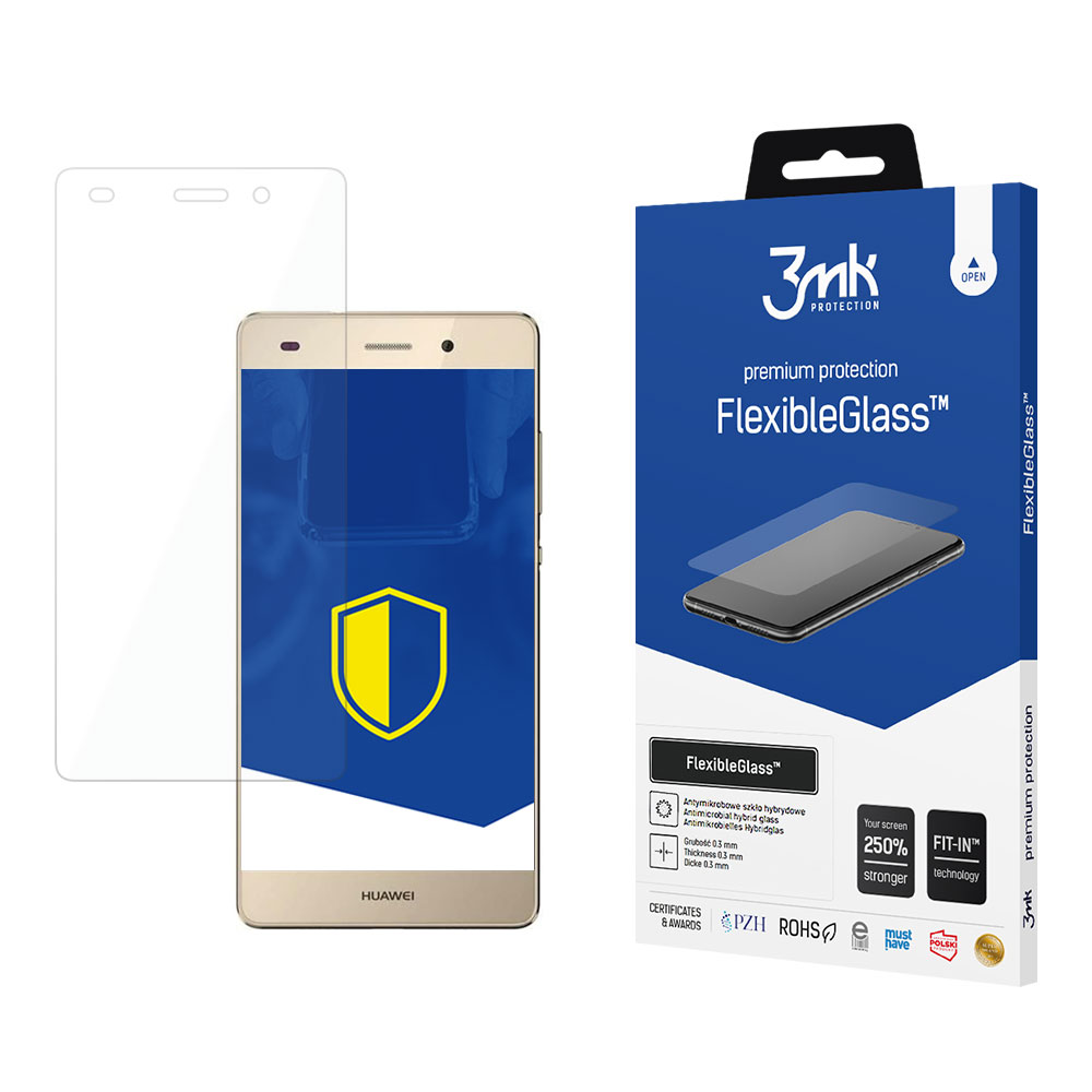 Huawei P8 Lite – 3mk FlexibleGlass puhelimen näytönsuoja