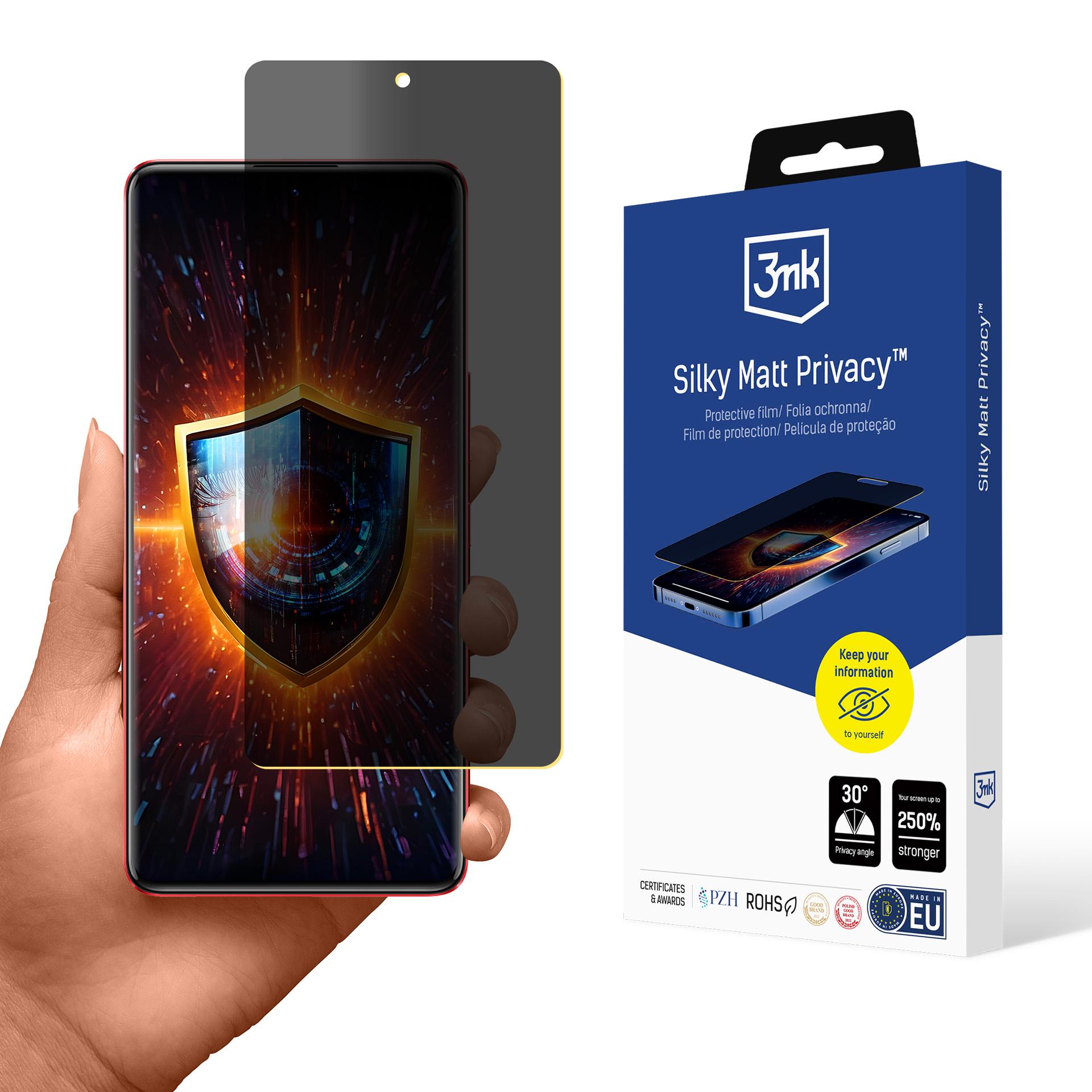 Infinix Note 30 Vip – 3mk Silky Matt Privacy tietosuojakalvo