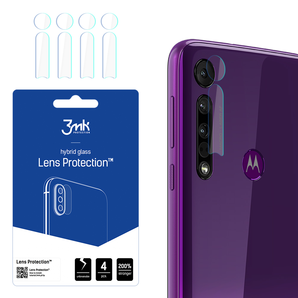 Motorola One Macro – 3mk Lens Protection kameran linssinsuoja