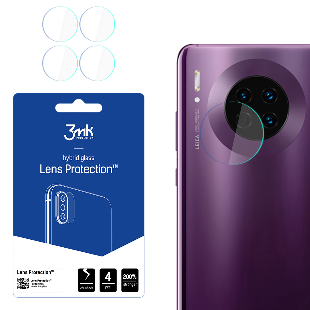 Huawei Mate 30 – 3mk Lens Protection kameran linssinsuoja