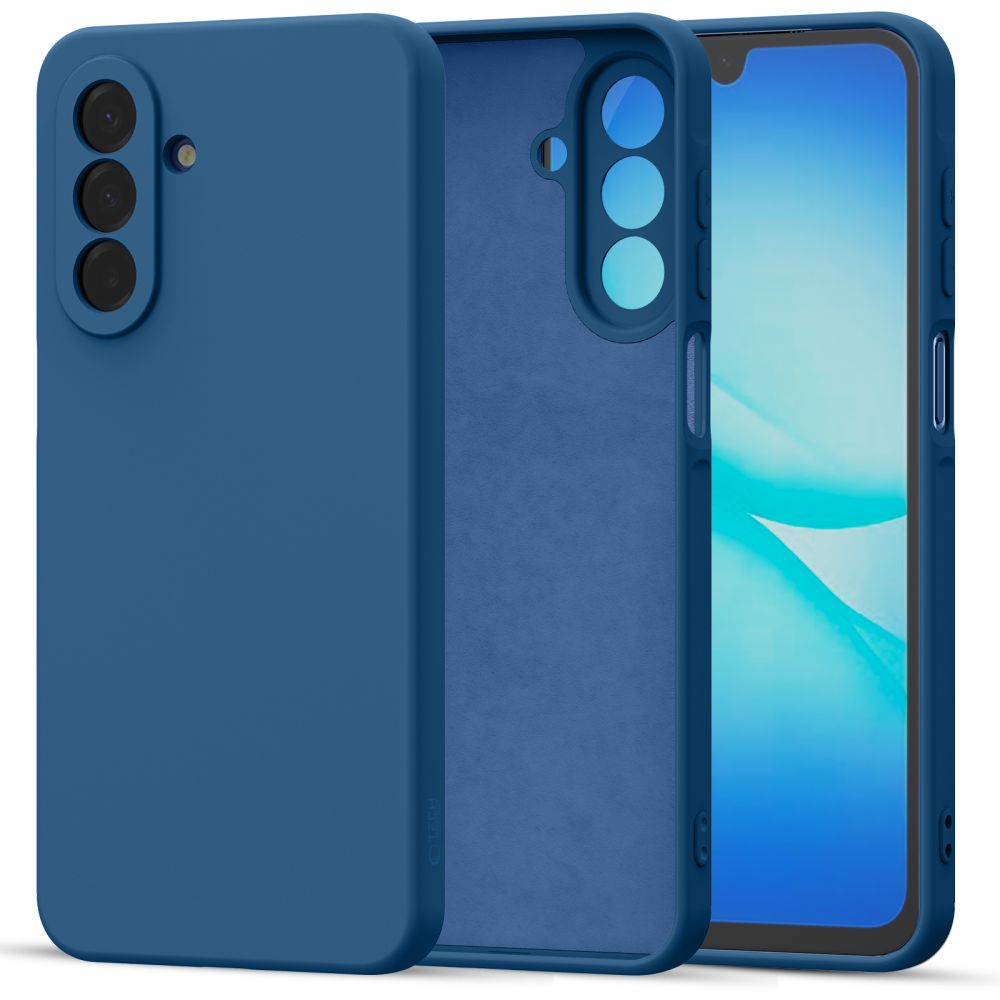 Tech-Protect Icon Suojakuori Samsung Galaxy A17 4G / 5G -puhelimelle - sininen