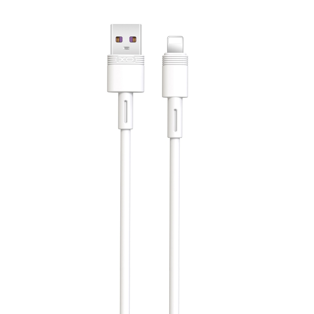 XO kaapeli NB-Q166 USB - Lightning 1,0 m 5A, valkoinen