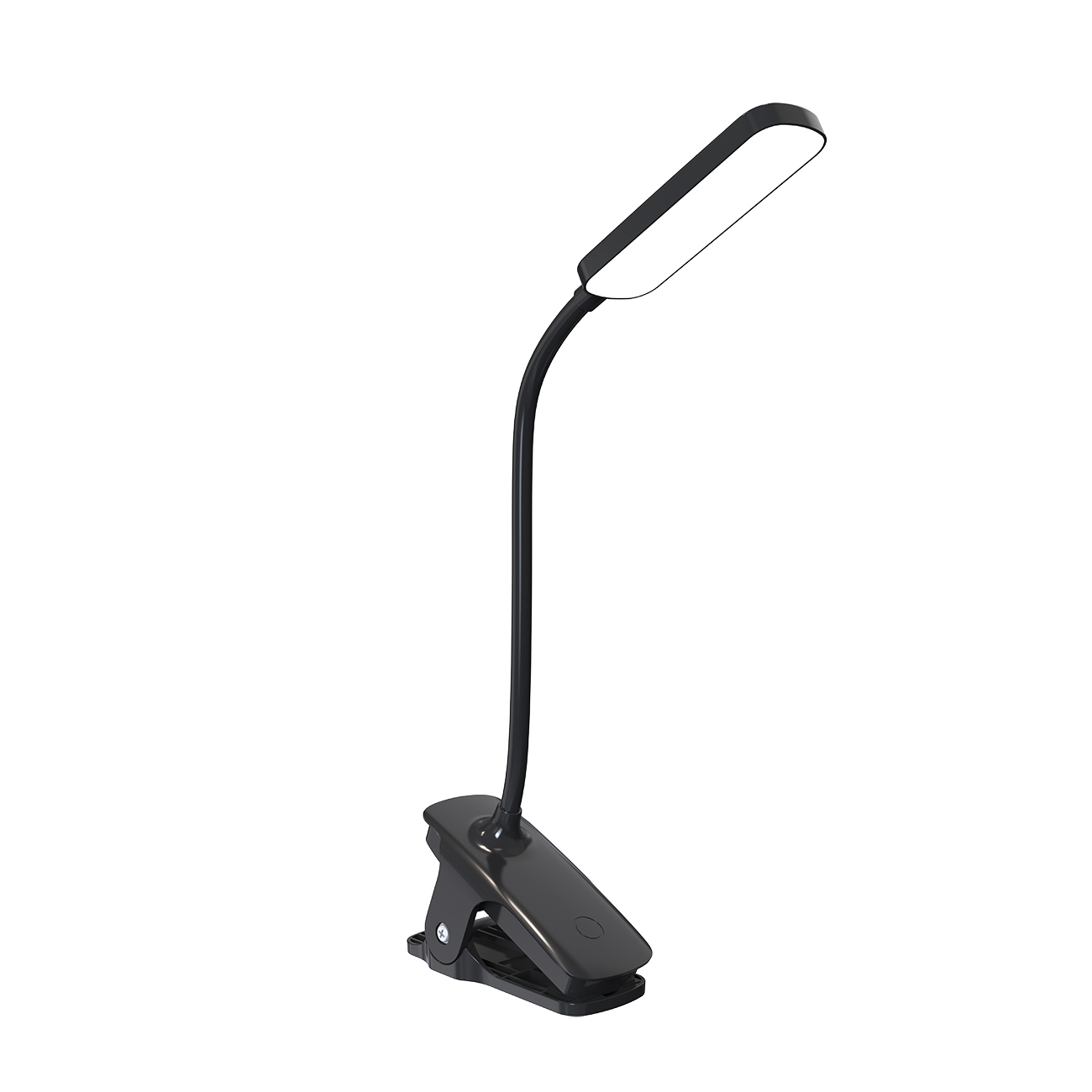 Wozinsky VT-01 Mini LED -lukuvalo klipsillä ja 80 cm USB-C-kaapelilla, musta