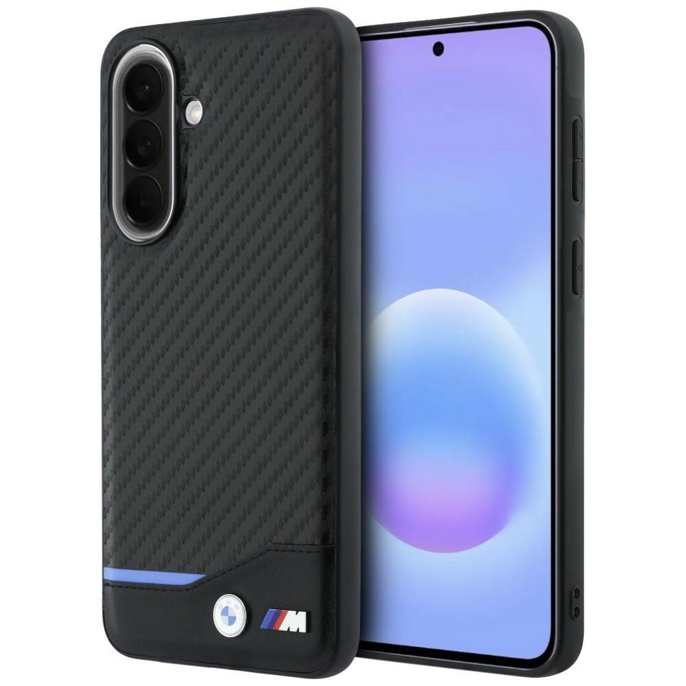 BMW kotelo Samsung A57 (PU Carbon) musta
