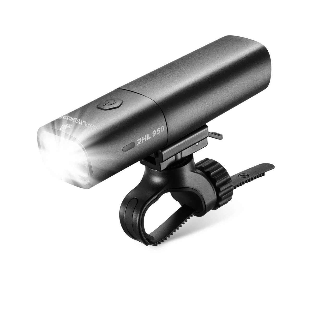 Rockbros RHL950 polkupyörän etuvalo, 950lm irrotettavalla USB-C-akulla – väri: musta