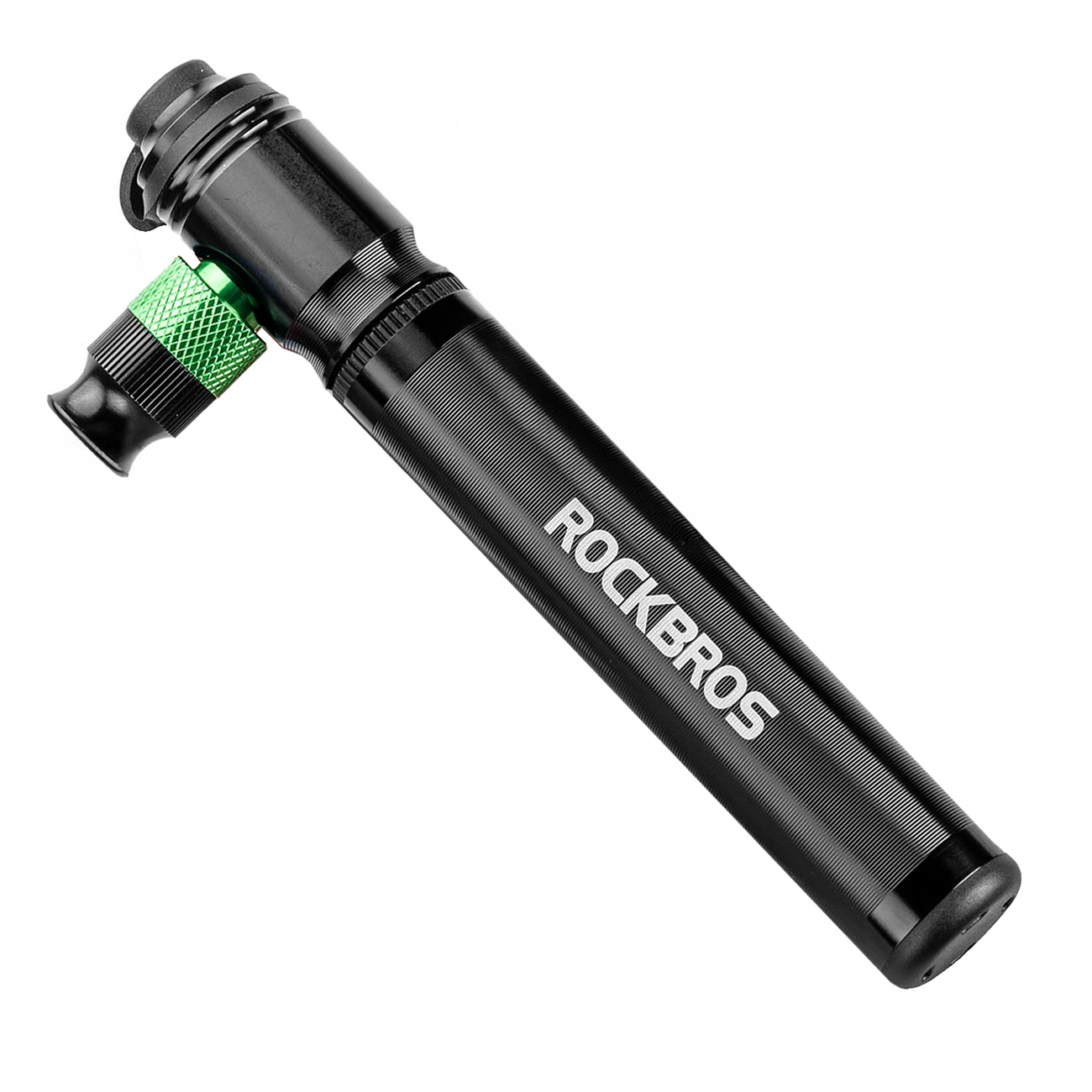 Rockbros HQ-75D-CO2 käsikäyttöinen alumiininen CO2-pumppu – väri: musta