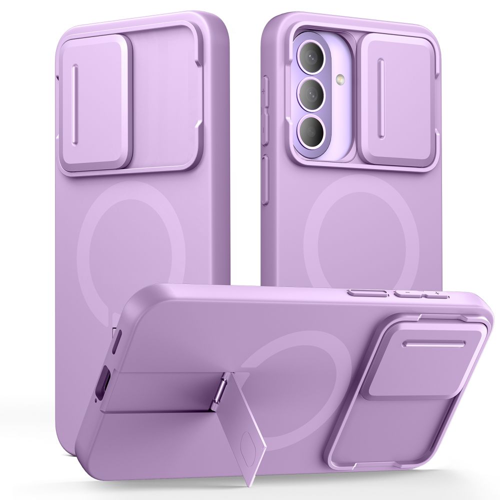 Tech-Protect Kevlar Aura MagSafe -suojakuori Samsung Galaxy A57 -mallille, violetti