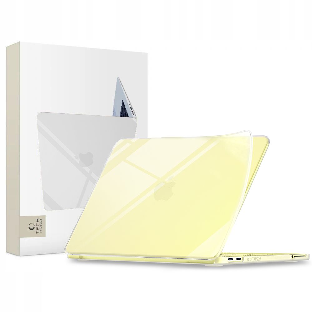 Tech-Protect Softshell -suojakuori MacBook Neo 13" 2026 -mallille, läpinäkyvä