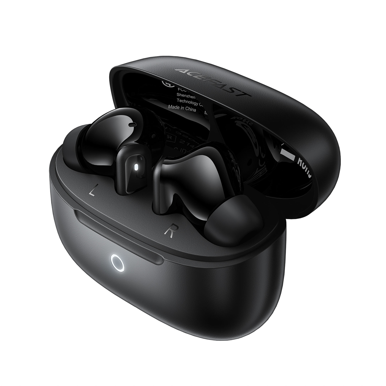 Acefast W7 TWS -langattomat in-ear-kuulokkeet ENC:llä, mustat