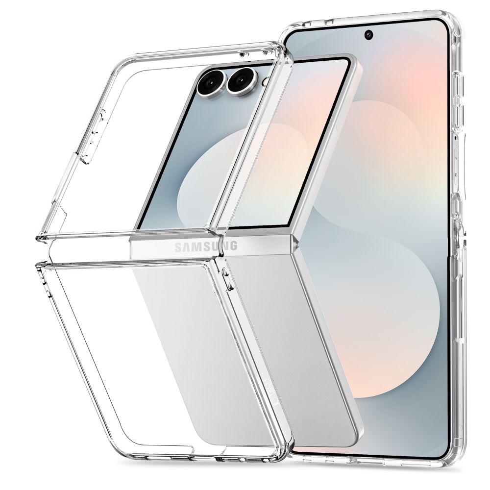 Tech-Protect FlexAir Hybrid Case for Samsung Galaxy Z Flip 8 - Transparent