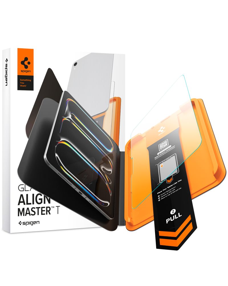 Spigen ALM Glas.tR T karkaistu lasi iPad Pro 11" 2024 / 2025 -malleille