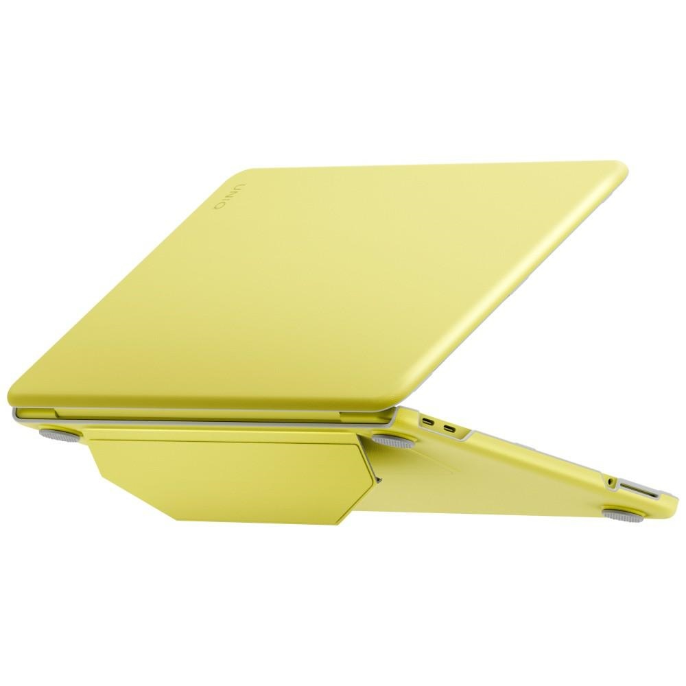 Uniq Lyden Versa suojakuori mallille MacBook Neo – väri: keltainen
