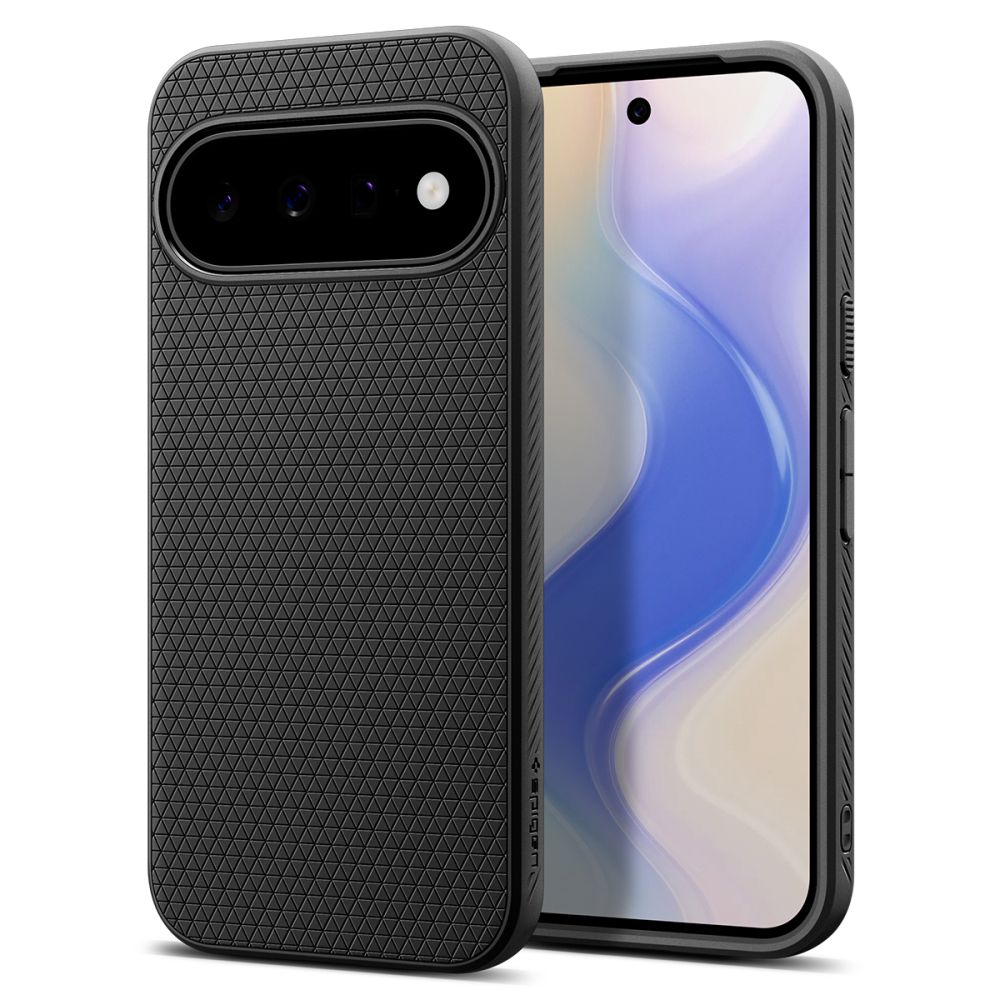 Spigen Liquid Air suojakuori mallille Google Pixel 11 – väri: mattamusta