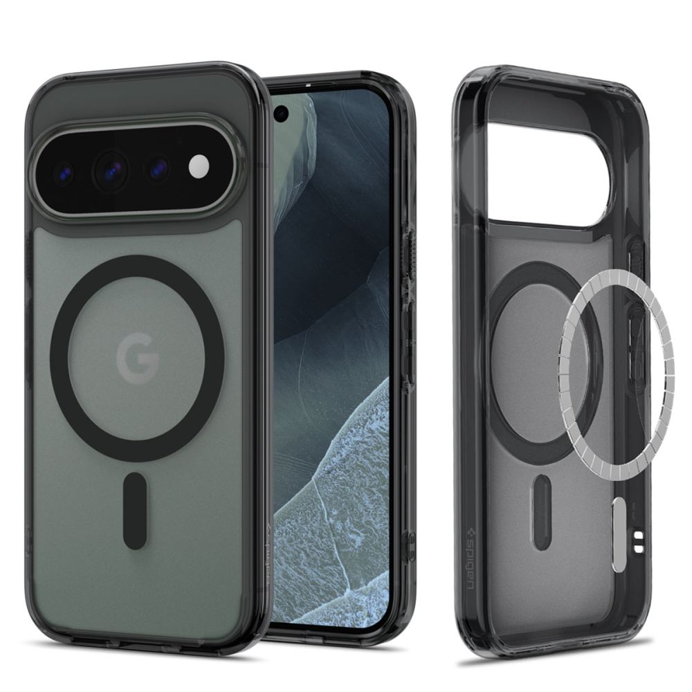 Spigen Ultra Hybrid Mag MagSafe-suojakuori Google Pixel 11 Prolle – musta-harmaa