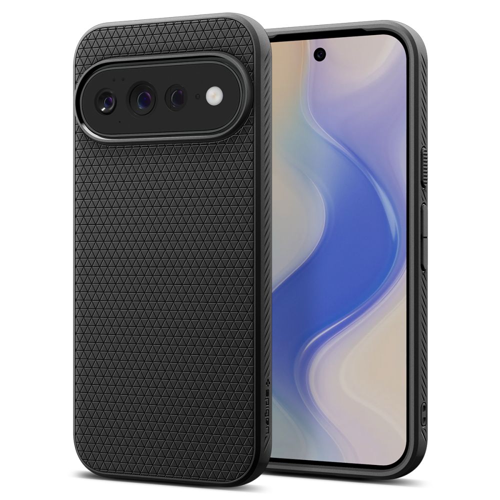 Spigen Liquid Air -suojakuori Google Pixel 11 Pro XL -mallille, musta