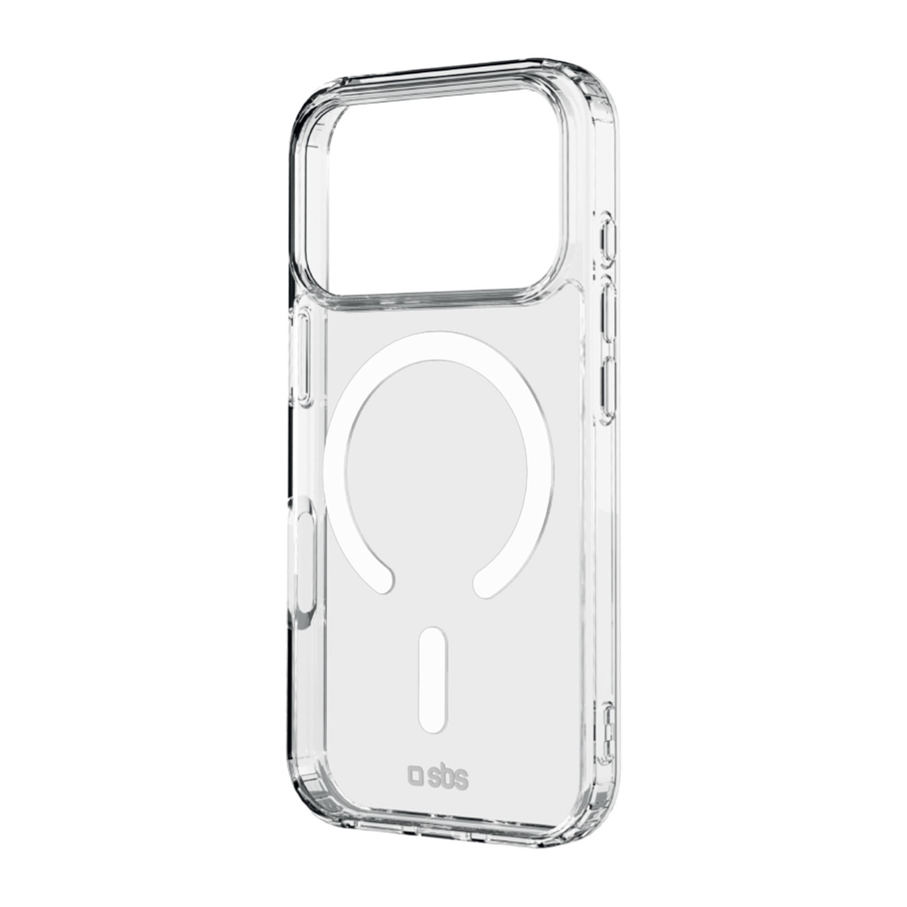 SBS Light Mag suojakuori mallille iPhone 18 Pro / 17 Pro, MagSafe-yhteensopiva – läpinäkyvä