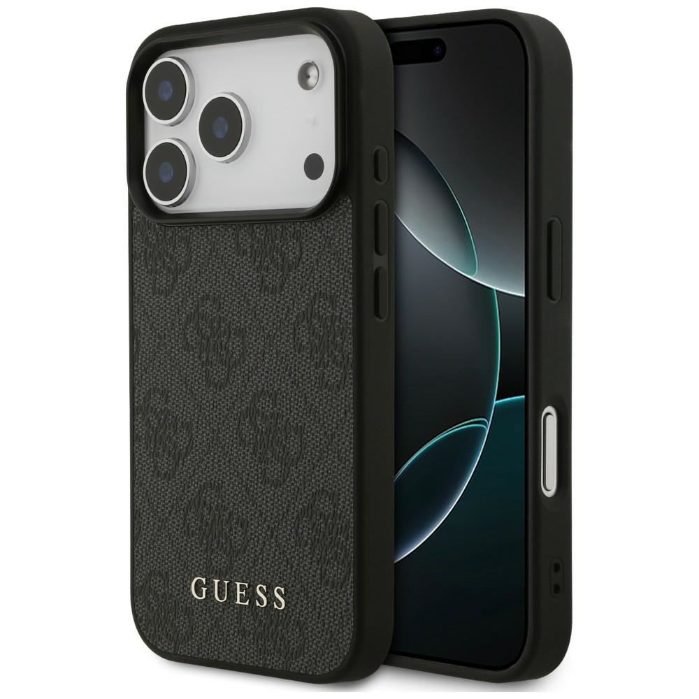 Guess 4G Classic suojakuori mallille iPhone 17 Pro / 18 Pro – musta
