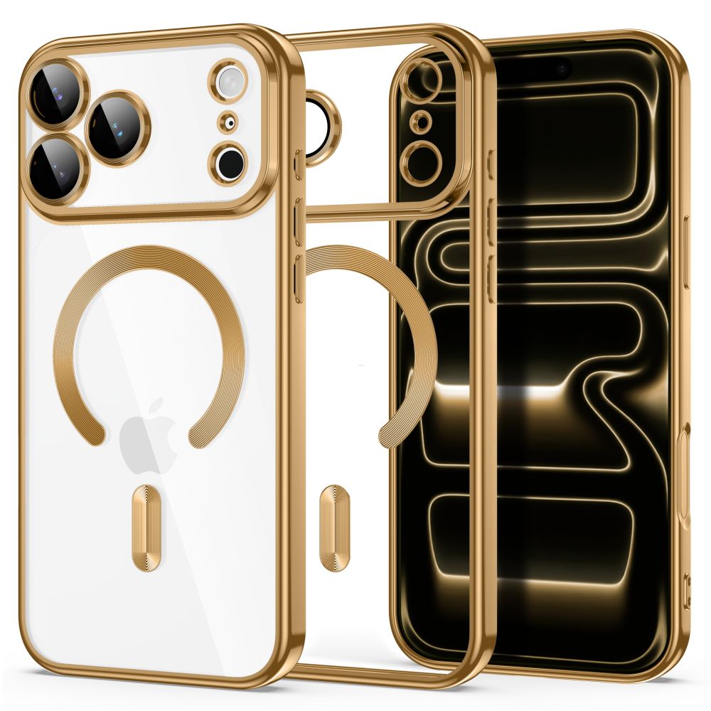 Tech-Protect MagFlex suojakuori malleille iPhone 18 Pro / 17 Pro, kultainen