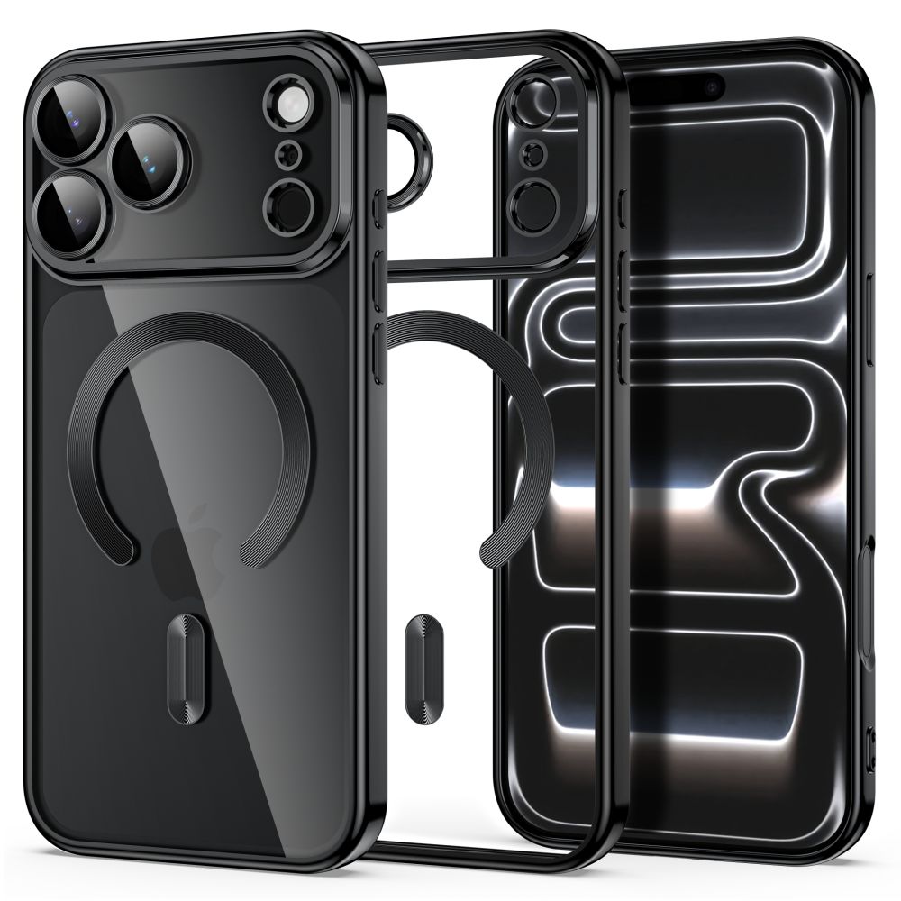 Tech-Protect MagFlex suojakuori malleille iPhone 18 Pro Max / 17 Pro Max, musta